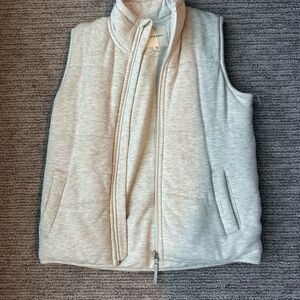 Gray Zip-Up vest